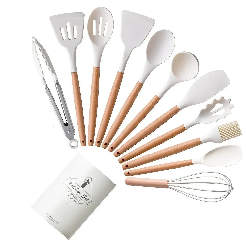 Kenaidi Premium Silicone Kitchen Utensil Set