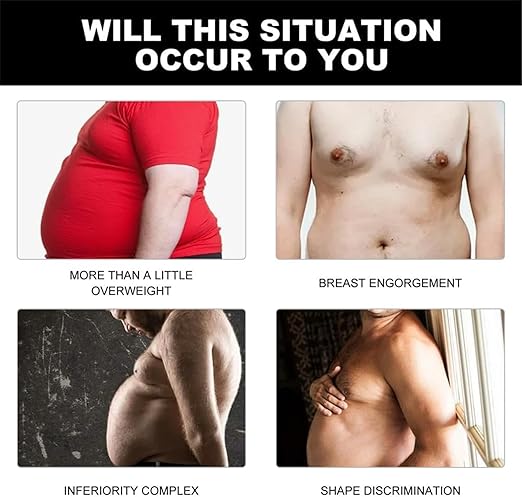 Men Therm Chest Fat Burner Oil