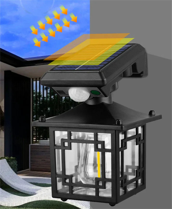 Waterproof Solar Sensor Wall Light