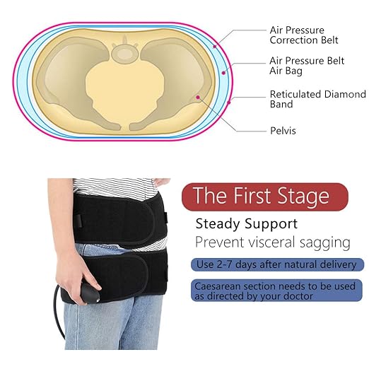 Adjustable Air Pressure Orthopedic Back Support Belt