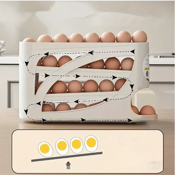 Rolling Egg Rack