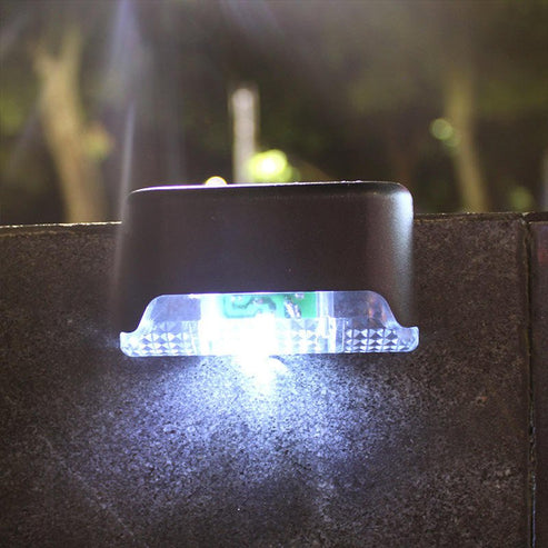 Solar Motion Sensor Wall Light Bright LED Outdoor