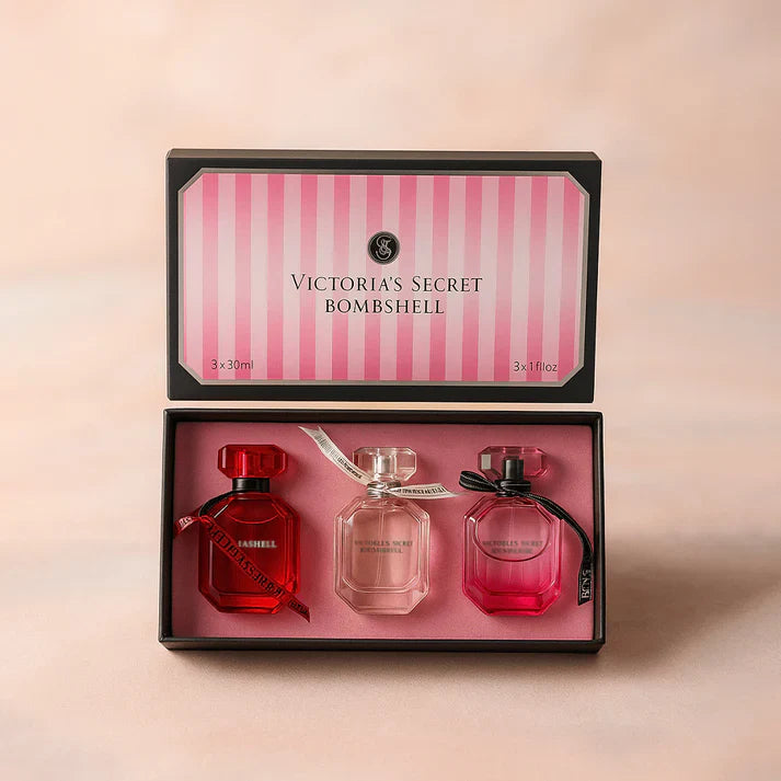 Victoria’s Secret Bombshell Mini Perfume Trio – Original Set