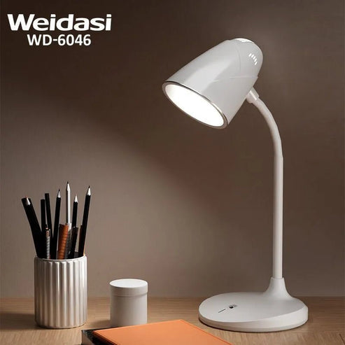 WEIDASI LED Desk Lamp Portable USB Charging Table Light
